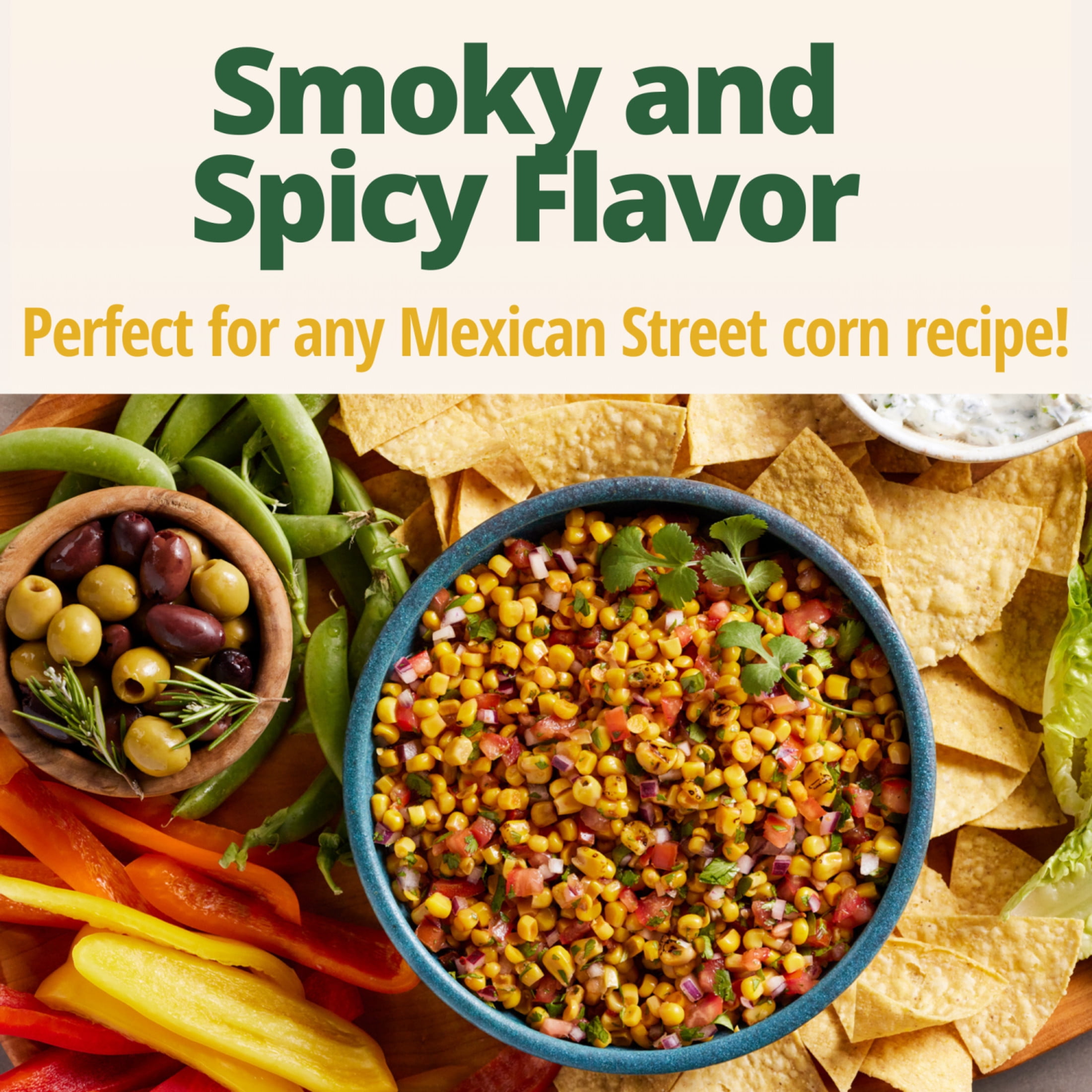 Del Monte Mexican Style Street Corn, Canned Vegetables, 14.75 oz Can
