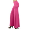 thumbnail image 3 of Meichang Wide Leg Palazzo Pants for Women Casual Soft High Waist Lounge Pants Loose Comfy Stretchy Trousers Yoga Gym Flare Pants Summer, 3 of 4