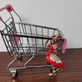 thumbnail image 2 of HTOOQ Red Flamingo Shape Keychains Rhinestone Key Rings Fashion Key Holder Craft Pendant Alloy Keyring Crystal Hanging Ornaments Gift Key Chain Accessory, 2 of 9