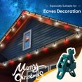 thumbnail image 2 of Luces navideñas Moonflor C9 LED de 15,2 m, impermeables, rojas y blancas, 2 of 7