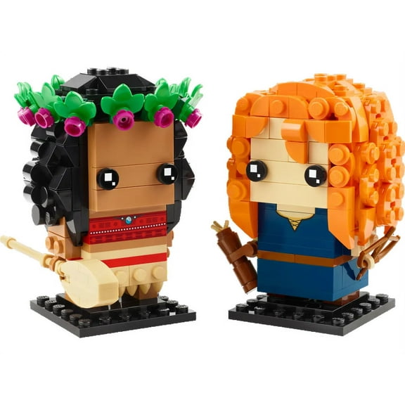 LEGO Disney Brickheadz Moana and Merida 40621 Big 410-Piece Set