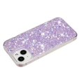 thumbnail image 4 of Compatible with iPhone 13 Case Gel Glitter Sparkle Bling Women Girls Cases Cute Rubber Slim Soft Silicone TPU Shockproof Drop Phone Protective Cover for iPhone 13,Purple, 4 of 6