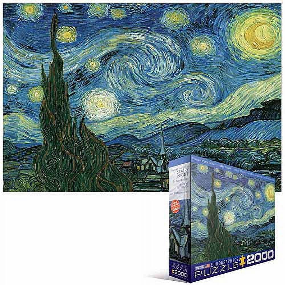 EuroGraphics Starry Night by Vincent Van Gogh 2000-Piece Puzzle