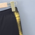 thumbnail image 5 of Towmus Toddler Baby Boy Fall Winter Clothes Casual Flannel Shirt Tops Plaid Hooded Jacket Color Block Sweatpants 2Pcs Unisex Outfit, 5 of 9