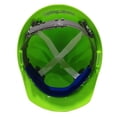 thumbnail image 3 of Hard Hat, Americana, Polyethylene, 4 Point Pinlock, Type 1, Class E, Hi-Vis Lime, 3 of 3