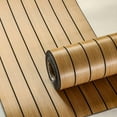 thumbnail image 2 of 1/2/3 Rolls – 4mm Thick 3D Wood Grain Wallpaper, Self-Adhesive Peel and Stick Wall & Floor Covering, Easy Installation, for Living Room, Kitchen, Bathroom, Office, 2 of 17