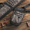 thumbnail image 4 of Allen Company Triumph Double Compartment Range Shell Bag  - Adjustable Belt + Endura Fabric + Clay/Trap/Skeet Shooting Storage – Black/Mossy Oak Bottomland, 4 of 16