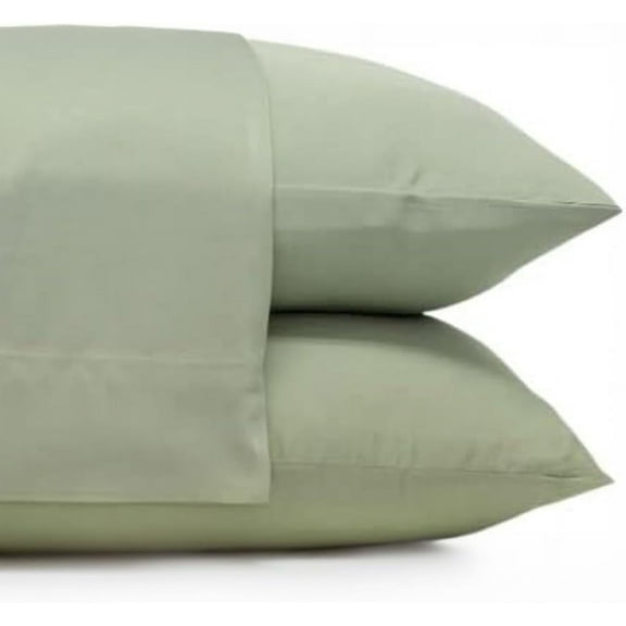 Cariloha Classic 2-Piece Twill Pillowcase Set | Sage | King |