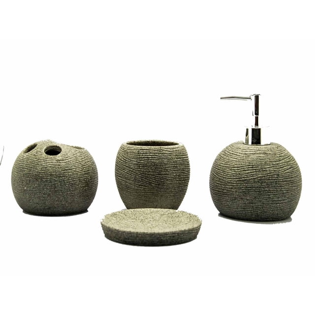 Set de accesorios de baño 4 piezas Good & Good M34-JB0003