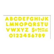 UPC 786280046494 product image for Yellow 4-inch Casual Uppercase Ready Letters | upcitemdb.com