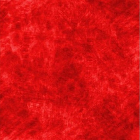Grunge Paint Bright Red Cotton Fabric 44 in. - shipping included!