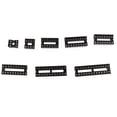 thumbnail image 2 of Amdohai 66PCS I C Block Chip Holder DIP Sockets Adaptor 6P 8P 14P 16P 18P 20P 24P 28P Solder Type Kit Set Assorted Storage Box Design Portable, 2 of 5