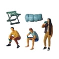 thumbnail image 4 of TISHITA 5 Pieces 1/64 BBQ People Figures Set with Accessories Collections S Scale Layout B, 4 of 8