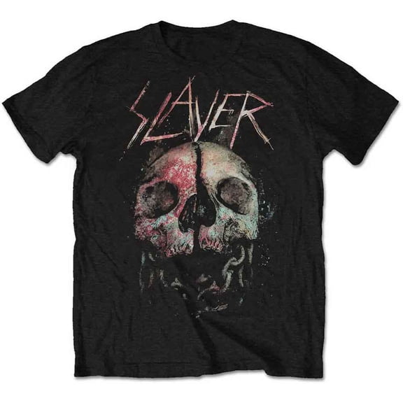Slayer Unisex T-Shirt Cleaved Skull (Small)
