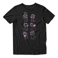 thumbnail image 2 of Disney Aristocats Women's Marie Pink Leopard Color Pop T-Shirt (Black, S-XXL), 2 of 4