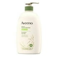 thumbnail image 4 of Aveeno Daily Moisturizing Body Wash, Body Wash For Dry Skin With Soothing Oat, Creamy Shower Cleanser, Gentle, Soap-Free And Dye-Free, Lightly Scented Body Wash, 33 Fl Oz, 4 of 6