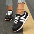 thumbnail image 6 of Women’s Sneakers, Casual Lace Up Outdoor Shoes - Comfortable Low Top Sport Shoes with Breathable Mesh & Rubber Sole, 6 of 9