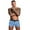 Light Blue, variant on COOFANDY Men's Swim Trunk Quick Dry Swimwear Mesh Lining Bathing Suit Swimsuit Board Beach Sport Short