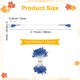 thumbnail image 3 of Uxcell 150-Pack Estambres de Flores para Manualidades, Pistilo Floral Artificial de Perlas de Doble Cabeza de 5 mm para Hacer DIY [Azul Zafiro], 3 of 6