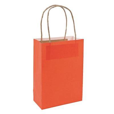 In 3 5959 Orange Medium Craft Bags Per Dozen In 3 5959 Orange Medium Craft Bags Per Dozen