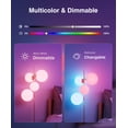 thumbnail image 5 of WiFi Smart Light Bulbs, Works with Alexa Google Home, E26 A19 8W 800 Lumens, RGB Warm White, 4 Pack, 5 of 7
