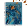 thumbnail image 3 of Underwater Octopus Sea Creature Canvas Print, Nautical Bathroom Ocean Theme Home Wall Decor Art, 3 of 8