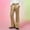 Gold, variant on Men's Casual Pants Relaxed Fit Flare Leg Comfortable Stretch Fabric for Everyday Use Stylish Breathable Lightweight Ideal for Home Outings and Parties