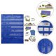 thumbnail image 2 of 1 Set of Calendar Memo Note Storage Bag Calendar Hanging Bag Wall Door Decor, 2 of 4