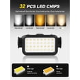 thumbnail image 2 of Luces tipo domo UTV ZIDIYORUO 32 LED tipo C recargables, 2 paquetes, 2 of 8