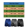 thumbnail image 2 of Luxtrada Mens Silk Satin Boxers Shorts Underwear Sleep Pajama Lounge Shorts (Gray,L), 2 of 10