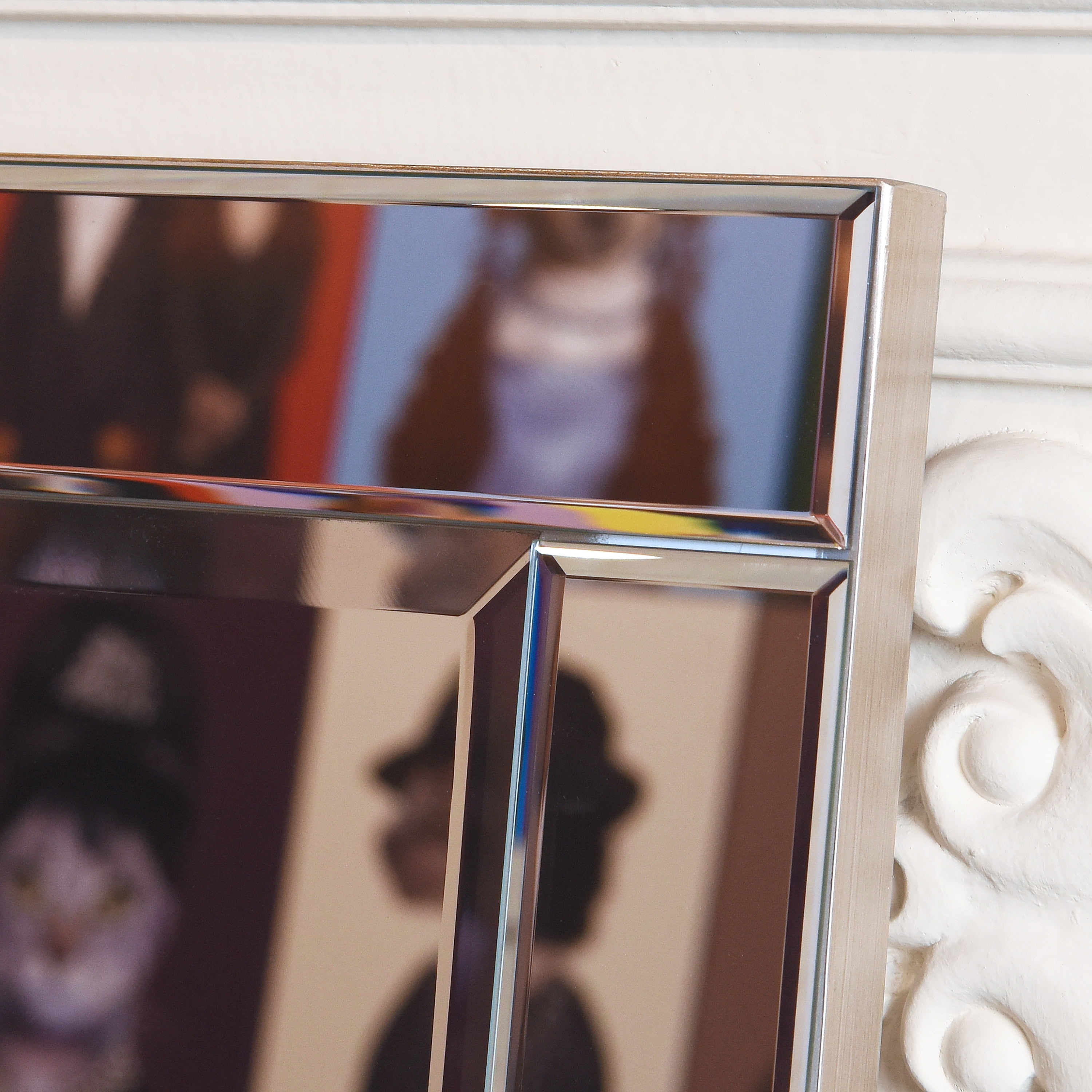 Empire Art Moderno Beveled rectangular Wall Mirror, 30"x40"