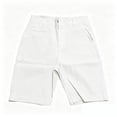 thumbnail image 3 of Guluxicc Men's Golf Shorts with Pockets Button Front Elastic Waist Classic Fit Business Casual Shorts for Everyday Wear, 3 of 4