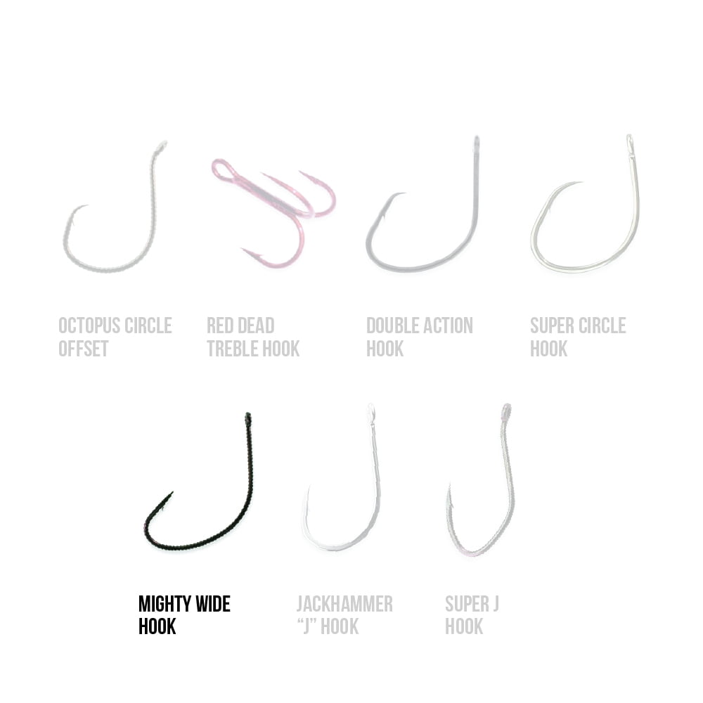 Team Catfish Mighty Wide Hook 5/0 J hook