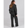 thumbnail image 4 of Conjunto Deportivo ANRABESS Pantalón Ancho y Buzo Negro Talle M, 4 of 9