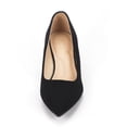 thumbnail image 2 of Zapatos de Tacón Bajo para Mujer DREAM PAIRS Punta Fina Negro Talla 10, 2 of 6