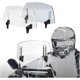 thumbnail image 5 of Clipon Wind Deflector, Windshield Extension, Adjustable, Universal Fit for Most Motorcycles with Windshield, Clear, 5 of 5
