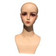 thumbnail image 4 of Female Mannequin Head with Durable Shoulder, Smooth and Stable Base, Display Style A, 4 of 8