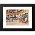 thumbnail image 2 of Ivan Ivanec 14x11 Black Modern Framed Museum Art Print Titled - Crimson Room at the Palace in Podhorce (1940), 2 of 5