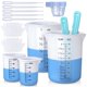 thumbnail image 1 of Vasos medidores de silicona LET'S RESIN de 450 ml con 2 balanzas y 100 ml, 1 of 6