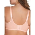 thumbnail image 2 of Bali Double Support Cotton Blend Wireless Bra Blushing Pink 40B Women's, 2 of 6