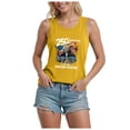 thumbnail image 5 of Rotm Usa Sleeveless V Neck Shirt 250th Anniversary USA Shirts Womens United States 250 Anniversary Tank Tops America 1776-2026 Patriotic Eagle Vest Yellow,3XL, 5 of 7