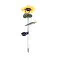 thumbnail image 2 of Led Solar Sunflower Light Garden Outdoor Simulation Plug-in Lamp Garden Light Waterproof Light, 2 of 6