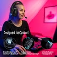 thumbnail image 5 of Andoe Wireless Gaming Headset for PS5/PS4/PC/Xbox, Surround Sound Gaming Headphones with Noise-Cancelling Microphone, 3.5mm Wired Jack (Black), 5 of 8