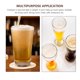 thumbnail image 3 of AURARMLET 10Ud Sublimation Coasters En Para DIY Con Transferencia Térmica En Lienzo De Poliéster, 3 of 6