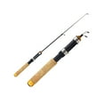 thumbnail image 1 of pitrice Winter Fishing Rod Short Hard Retractable Rods Boat Lure Pole Outdoor Shrimp Tackle Equipment Practical Lake Tools, 1 of 9