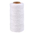 thumbnail image 1 of 2mm 100m Cotton String Twine 8 Ply Solid Colour Holiday Decorative Read For Diy Craft Gift Bake Wrapping, 1 of 5