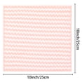 thumbnail image 3 of Pa?o de limpieza de microfibra REGALWOVEN, paquete de 12, trapos altamente absorbentes sin pelusa, toallas de limpieza reutilizables y lavables, rosa 10" x 10", 3 of 7