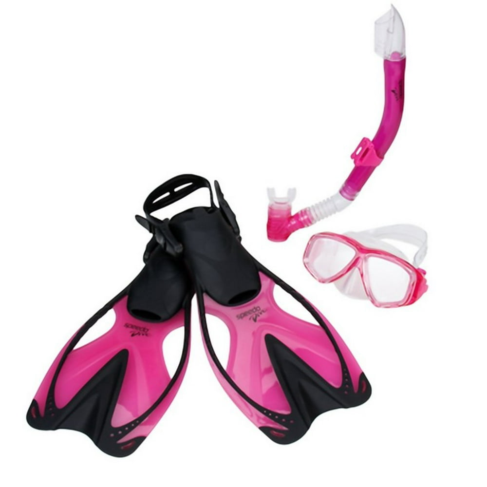 SPEEDO Jr./Youth Adventure Mask/Snorkel/Fin Set