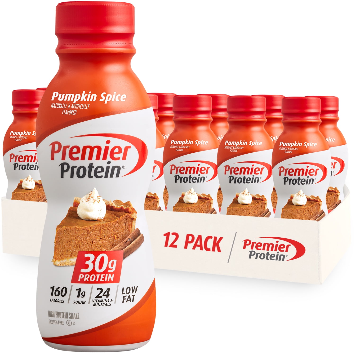 Premier Protein Shake, Pumpkin Spice Limited Time, 30g Protein, 11.5 Fl