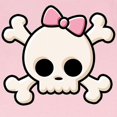 thumbnail image 3 of CafePress - Cute Skull Girl Infant T Shirt - Infant T-Shirt, 3 of 4